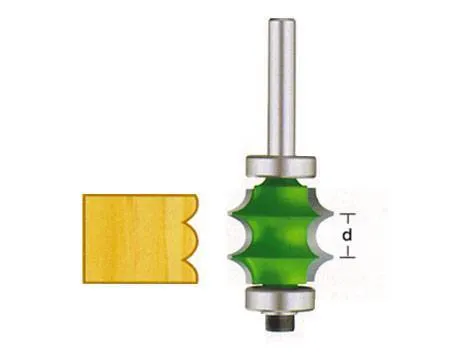 Multiple Beading Bit With Two Bearing